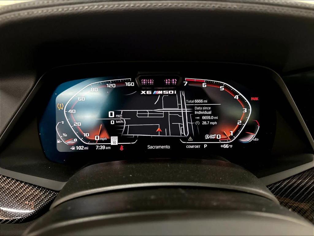 used 2023 BMW X6 car, priced at $71,075