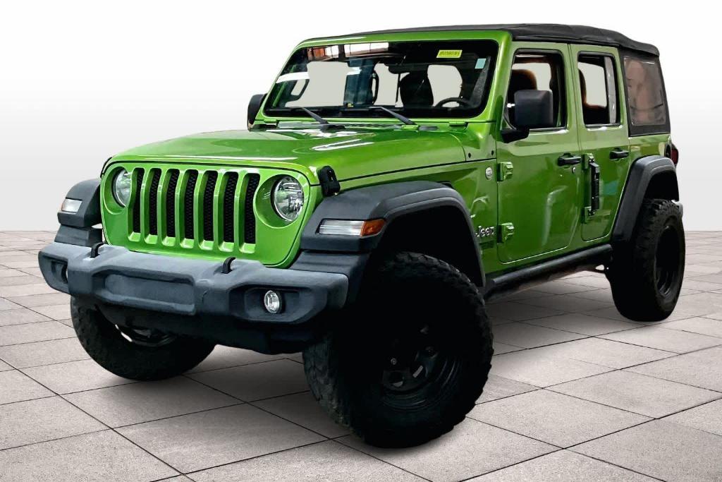 used 2018 Jeep Wrangler Unlimited car, priced at $22,992