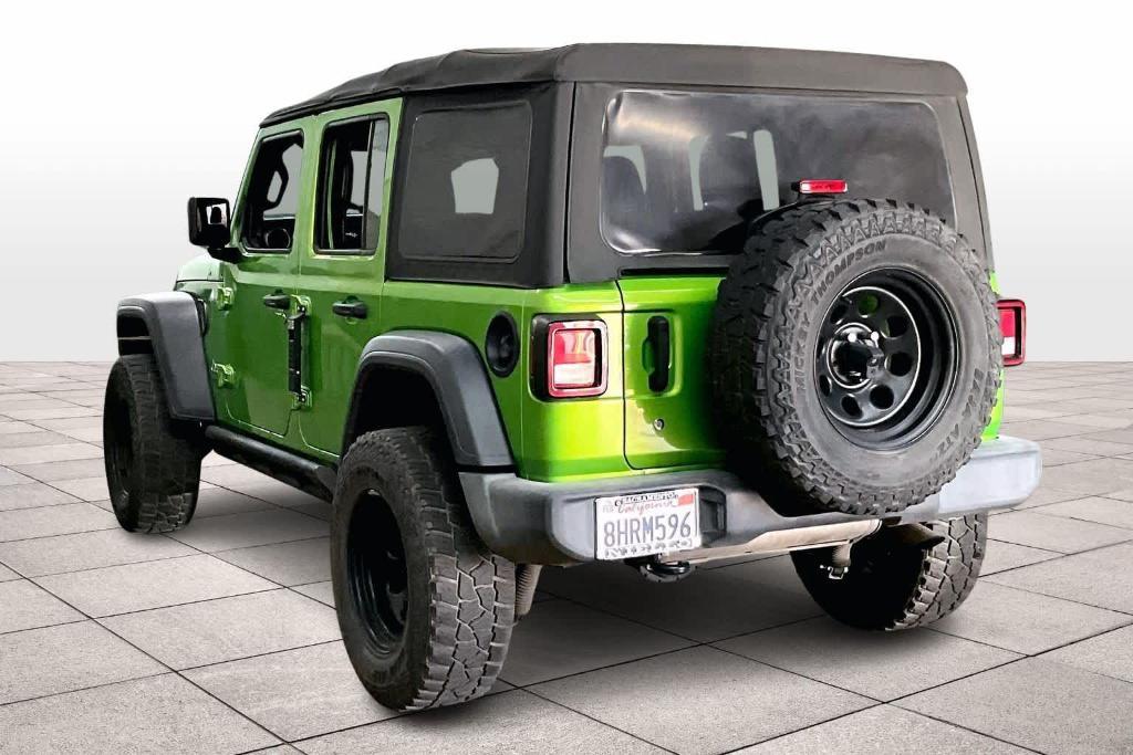 used 2018 Jeep Wrangler Unlimited car, priced at $22,992