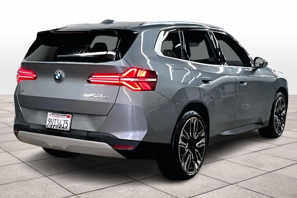 used 2025 BMW X3 car, priced at $50,890