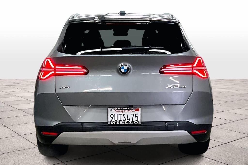 used 2025 BMW X3 car, priced at $50,890