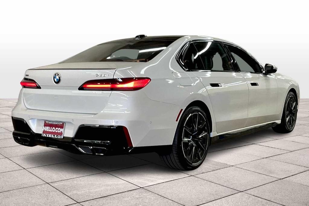 new 2025 BMW 760 car, priced at $129,625