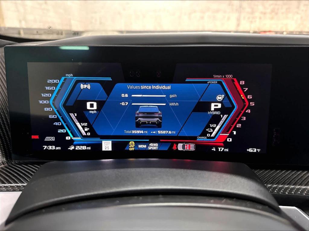 used 2023 BMW XM car, priced at $81,075