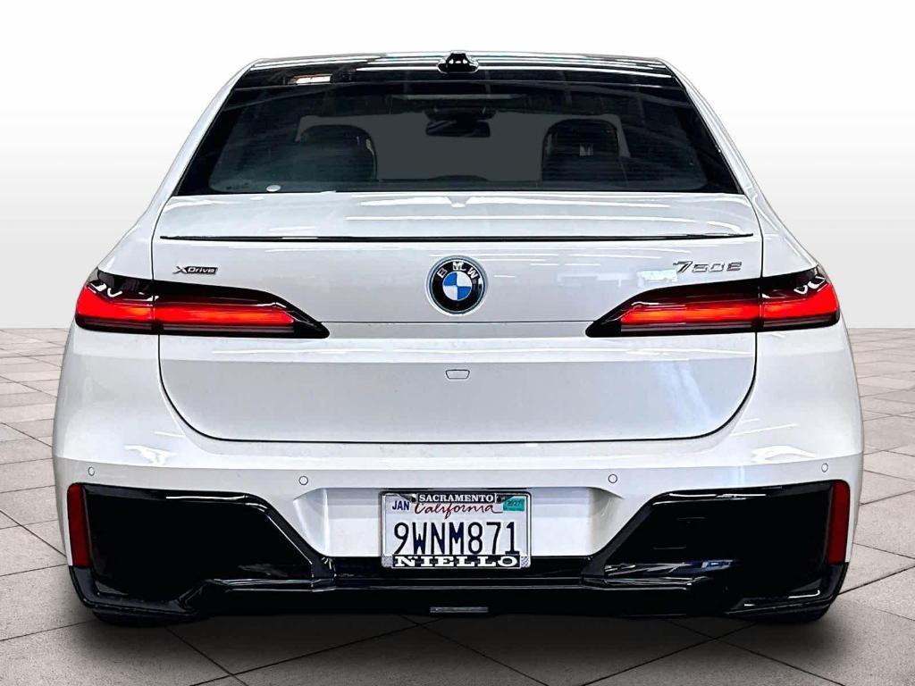 used 2026 BMW 750e car, priced at $112,076