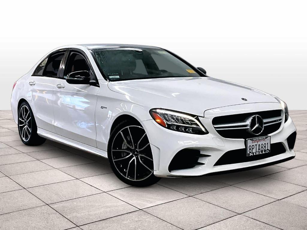 used 2019 Mercedes-Benz AMG C 43 car, priced at $32,392