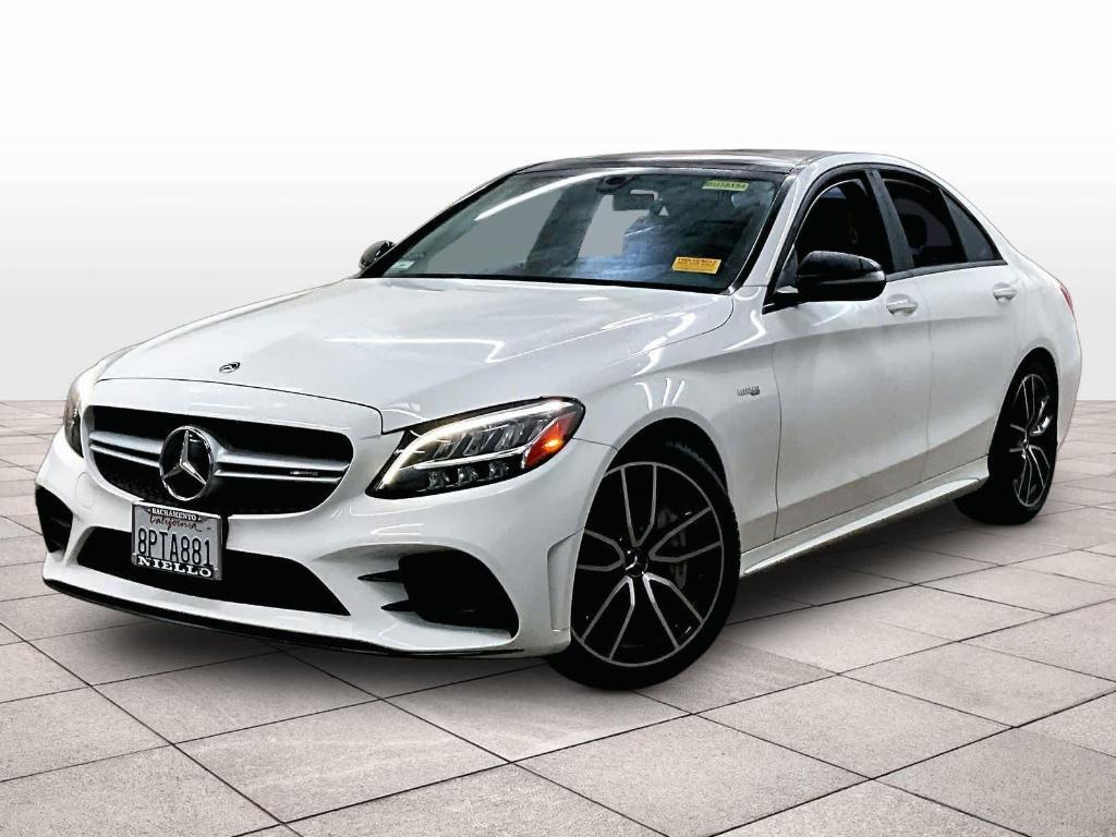 used 2019 Mercedes-Benz AMG C 43 car, priced at $32,392