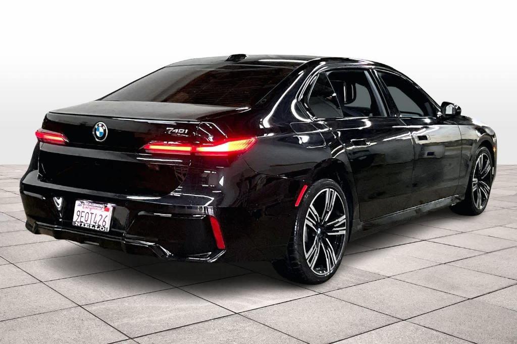 used 2023 BMW 740 car, priced at $61,393
