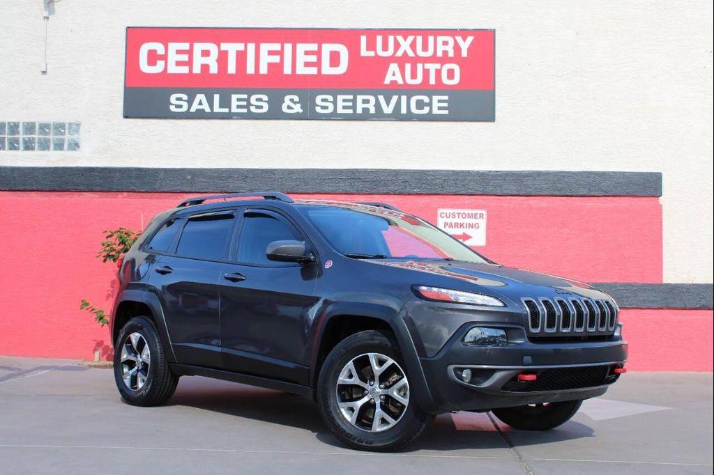 used 2015 Jeep Cherokee car, priced at $9,500