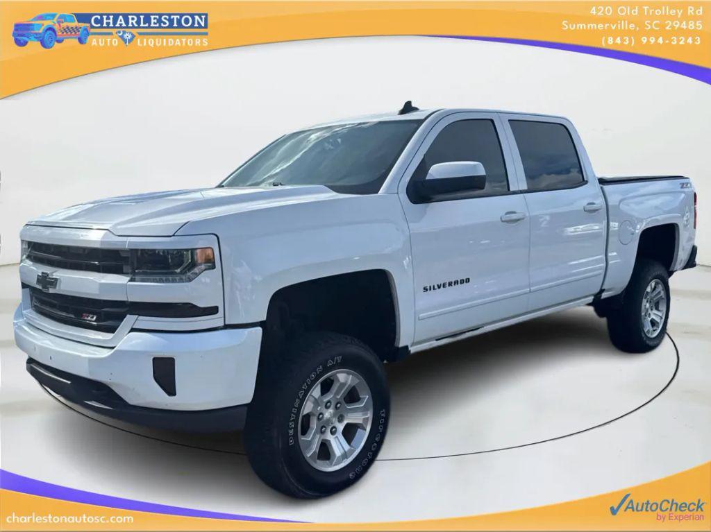 2017 White Chevrolet Silverado 1500