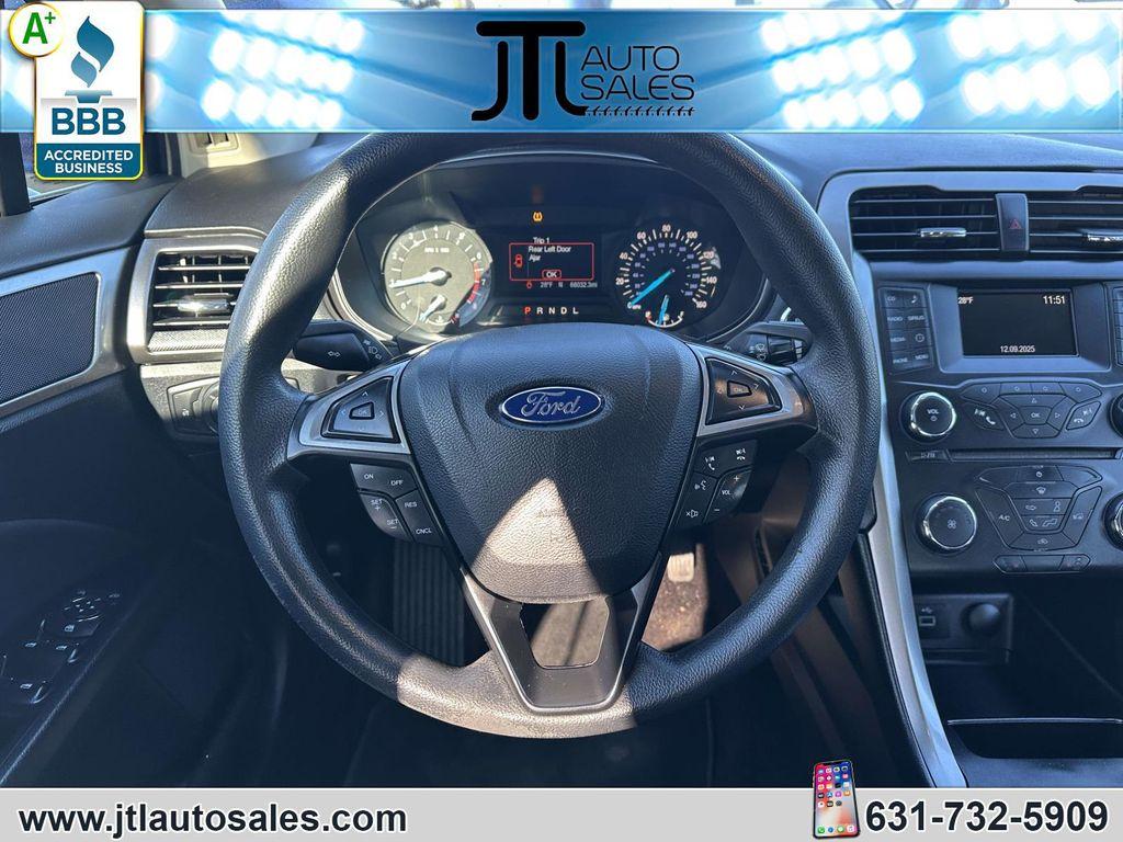 used 2017 Ford Fusion car, priced at $12,990