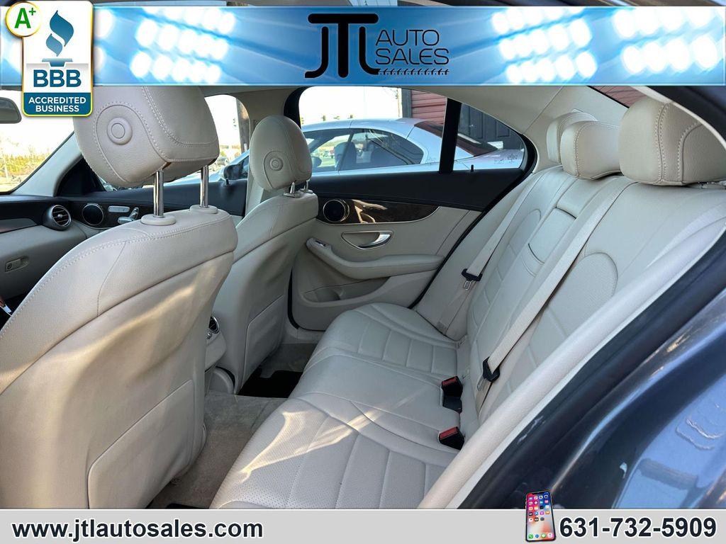 used 2017 Mercedes-Benz C-Class car, priced at $19,990