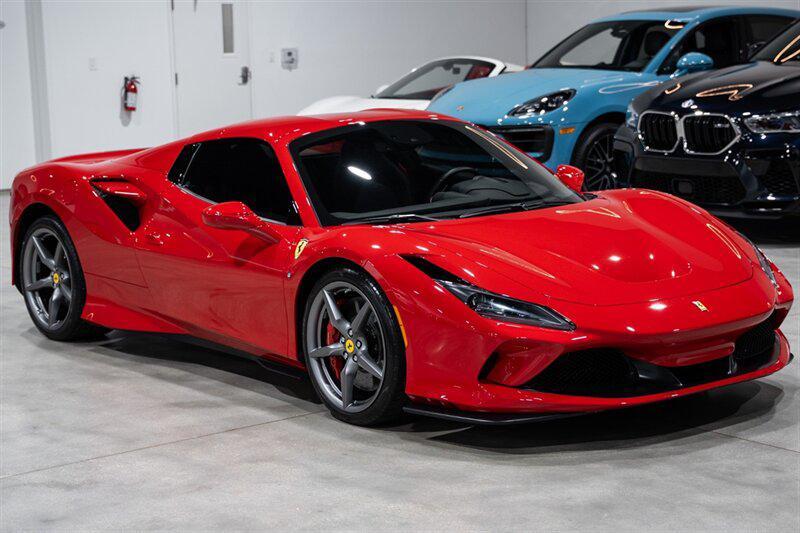 used 2021 Ferrari F8 Spider car, priced at $425,900