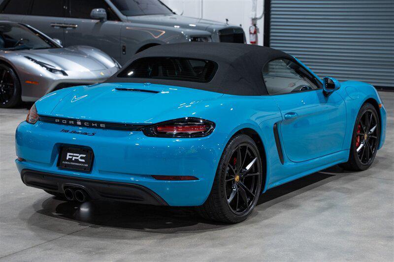 used 2018 Porsche 718 Boxster car, priced at $69,900