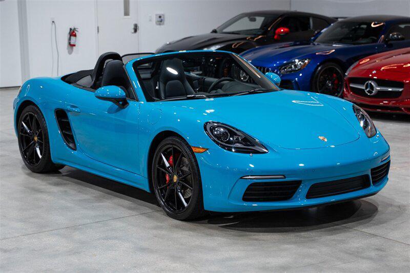 used 2018 Porsche 718 Boxster car, priced at $69,900