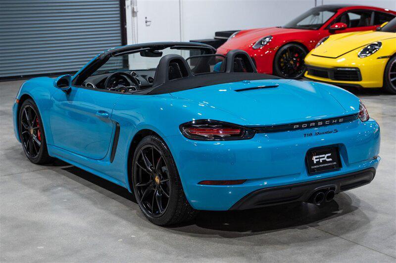 used 2018 Porsche 718 Boxster car, priced at $69,900