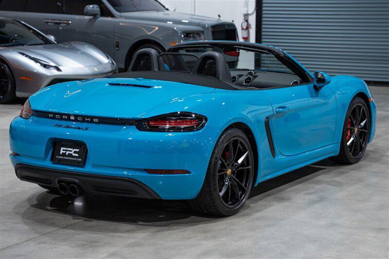 used 2018 Porsche 718 Boxster car, priced at $69,900