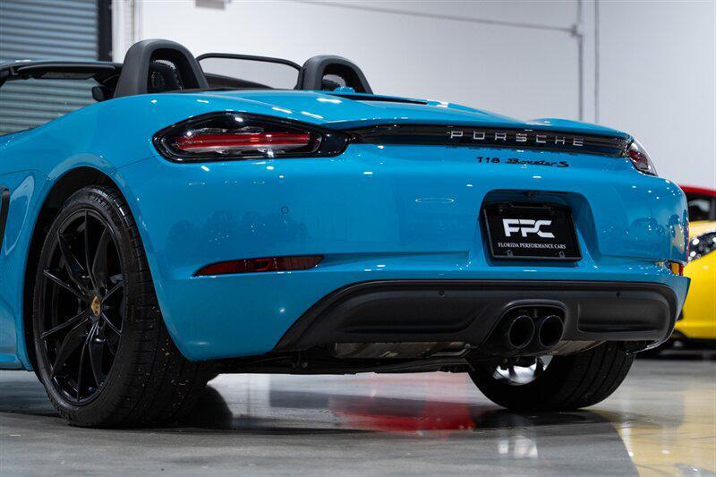 used 2018 Porsche 718 Boxster car, priced at $69,900