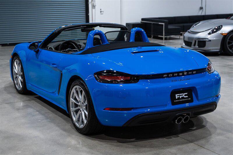 used 2022 Porsche 718 Boxster car, priced at $79,900