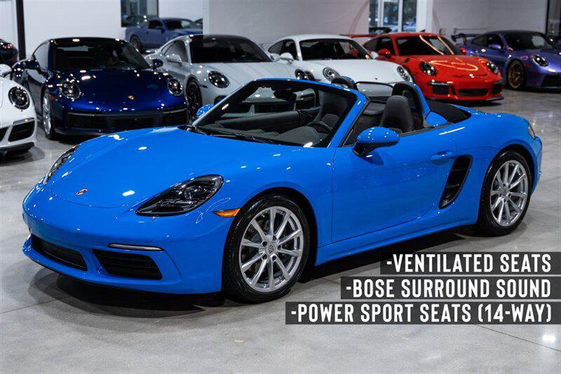used 2022 Porsche 718 Boxster car, priced at $79,900