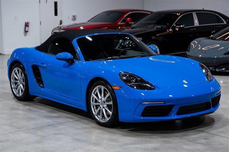 used 2022 Porsche 718 Boxster car, priced at $79,900