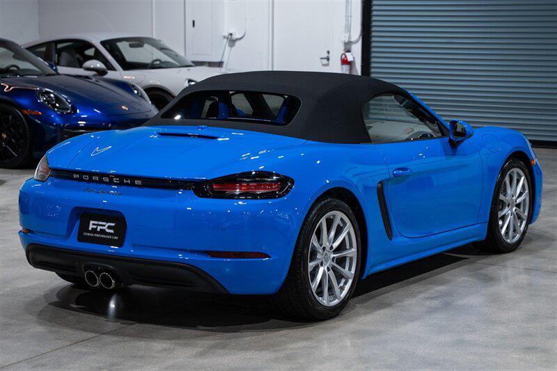 used 2022 Porsche 718 Boxster car, priced at $79,900