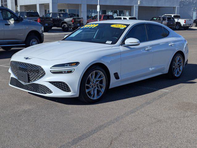 used 2022 Genesis G70 car, priced at $24,999