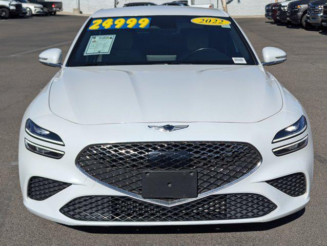 used 2022 Genesis G70 car, priced at $24,999