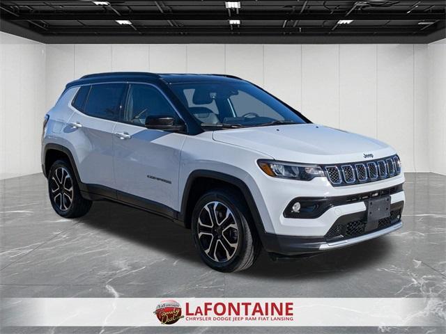 used 2023 Jeep Compass car, priced at $18,500
