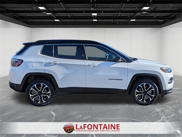 used 2023 Jeep Compass car, priced at $18,500
