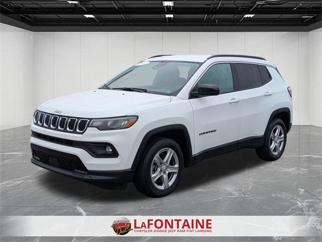used 2024 Jeep Compass car, priced at $18,750