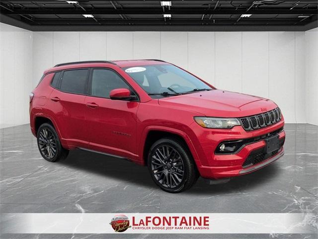 used 2023 Jeep Compass car, priced at $20,550