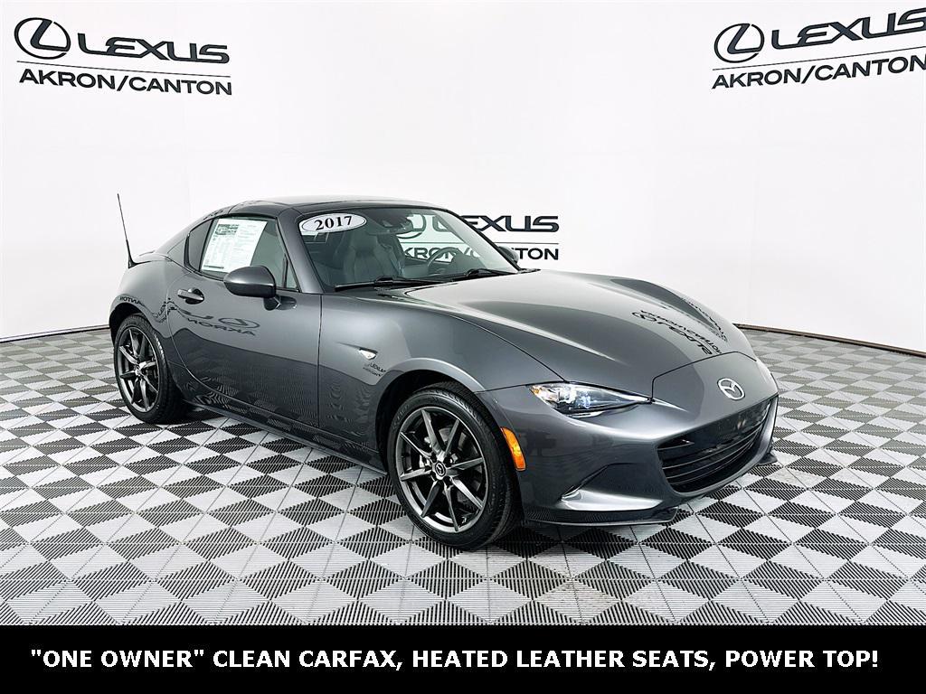 used 2017 Mazda MX-5 Miata RF car, priced at $21,490