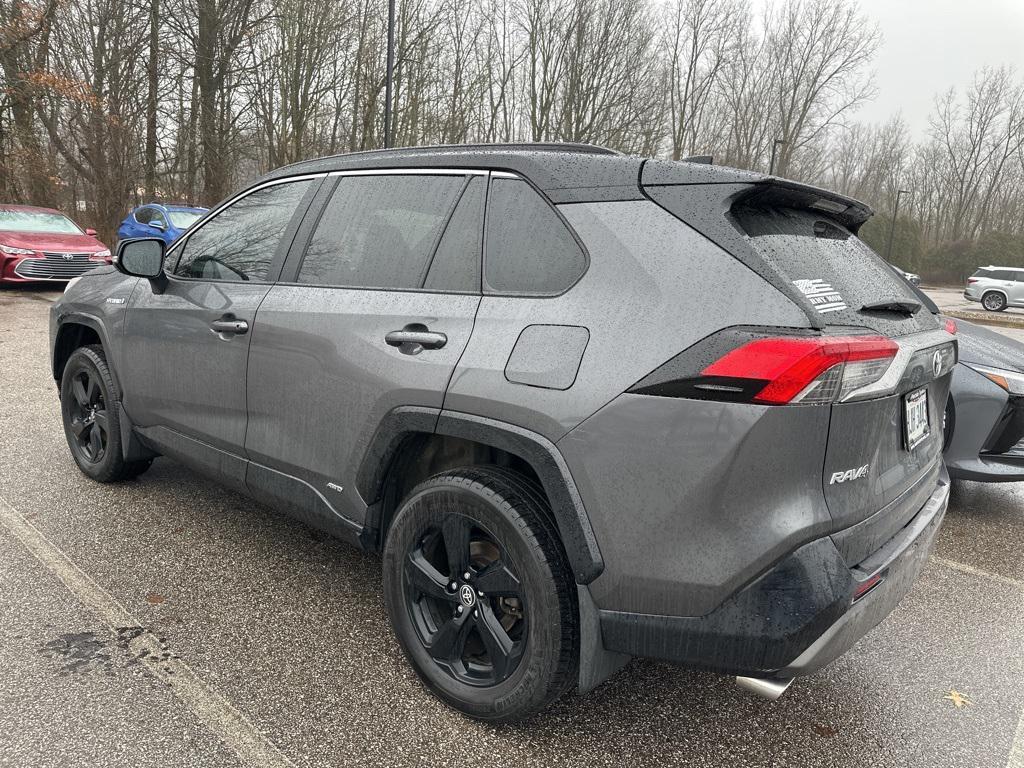 used 2021 Toyota RAV4 Hybrid car, priced at $28,990