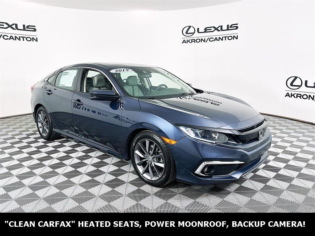used 2019 Honda Civic car, priced at $19,490
