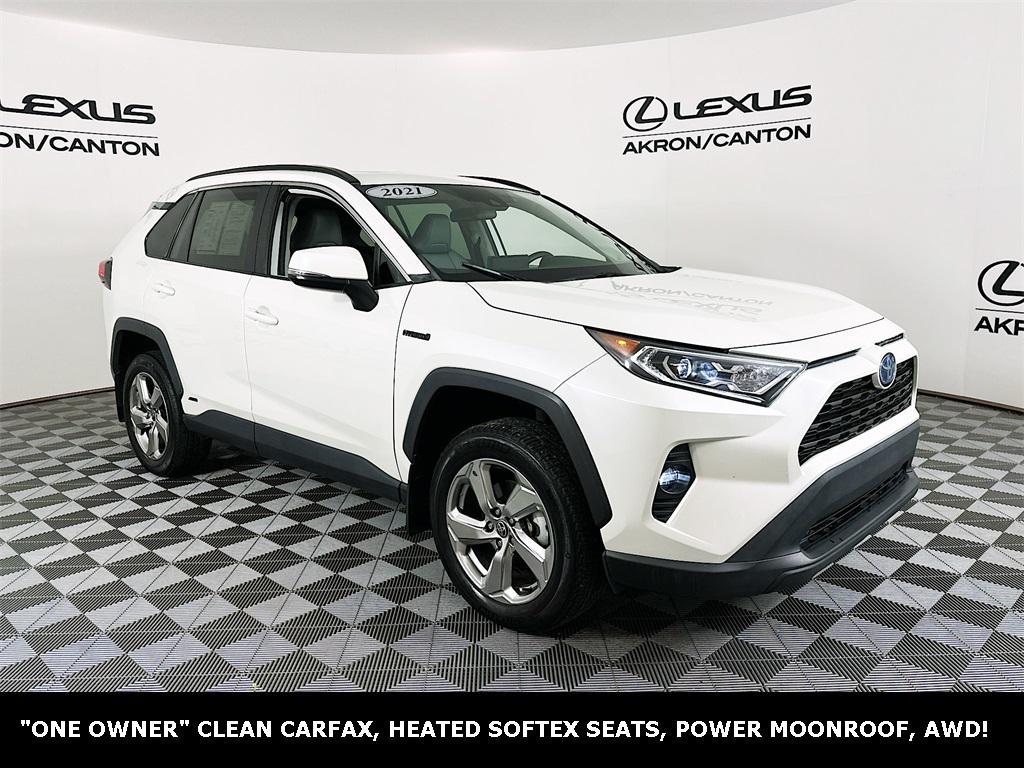 used 2021 Toyota RAV4 Hybrid car, priced at $29,990