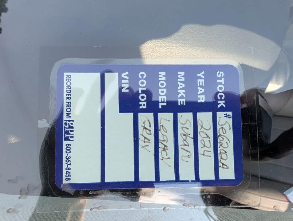 used 2024 Subaru Legacy car, priced at $28,480