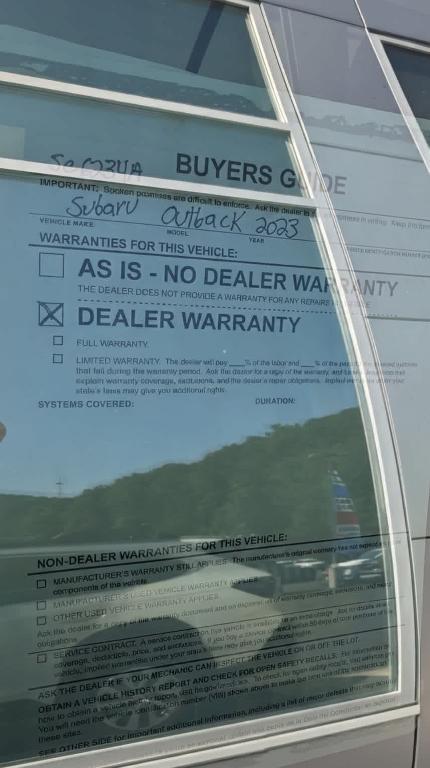 used 2023 Subaru Outback car, priced at $24,941