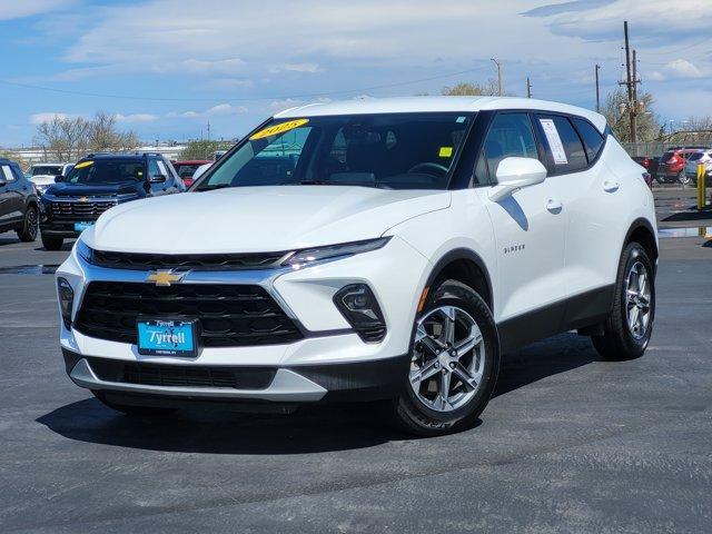 used 2025 Chevrolet Blazer car, priced at $29,607