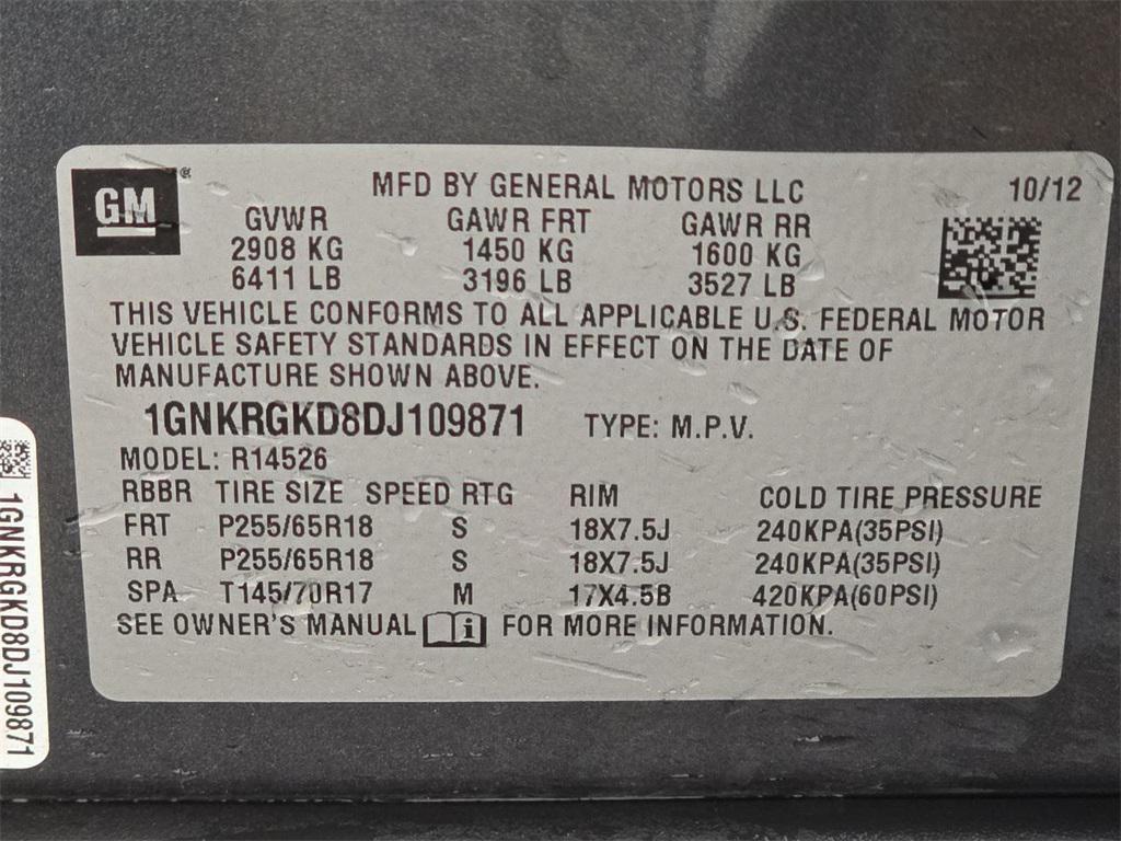 used 2013 Chevrolet Traverse car, priced at $6,494