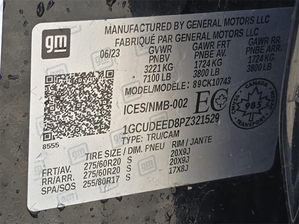 used 2023 Chevrolet Silverado 1500 car, priced at $43,643