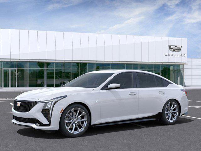 new 2025 Cadillac CT5 car, priced at $49,277