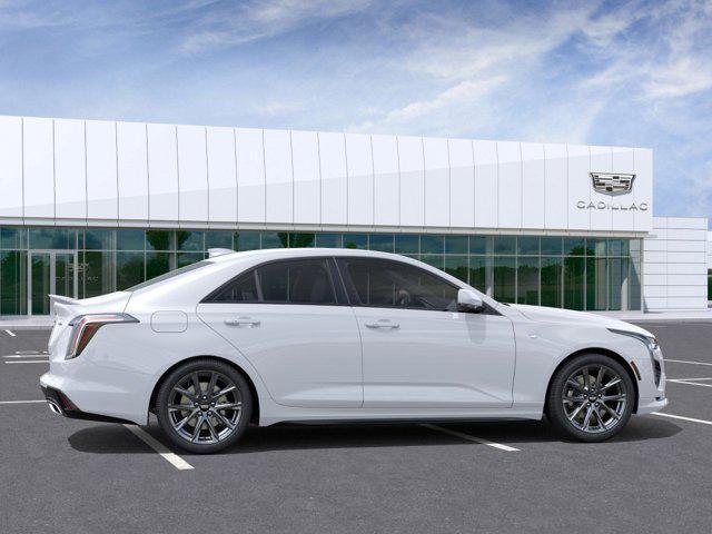 new 2025 Cadillac CT4 car, priced at $52,135