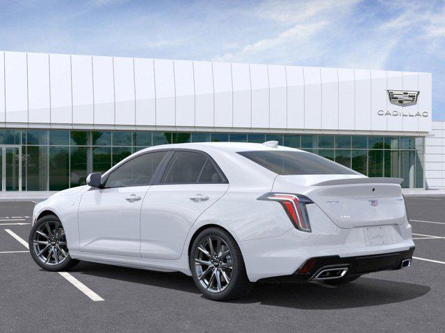 new 2025 Cadillac CT4 car, priced at $52,135