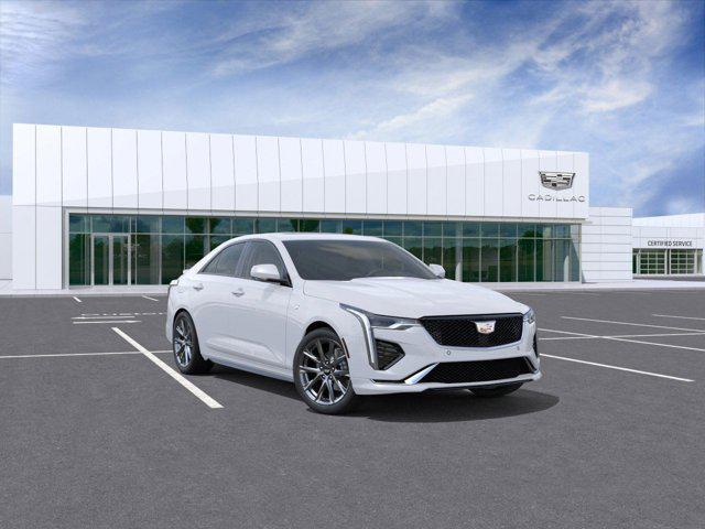 new 2025 Cadillac CT4 car, priced at $52,135