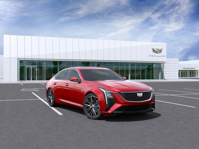 new 2025 Cadillac CT5 car, priced at $54,211