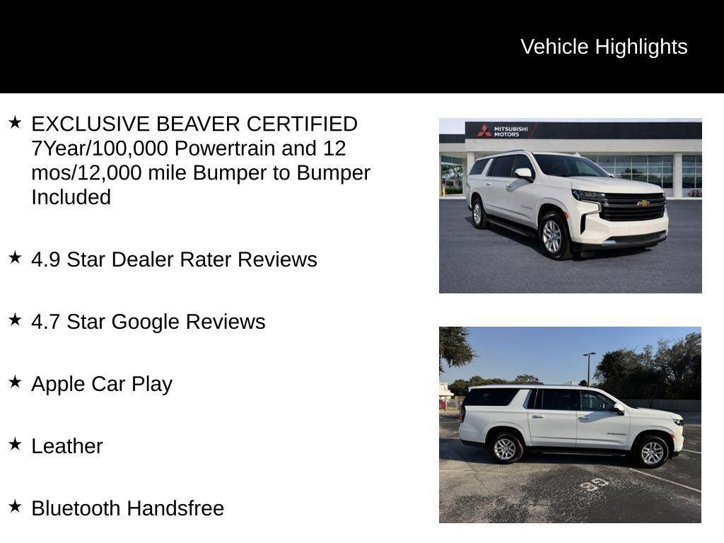 used 2024 Chevrolet Suburban car, priced at $45,500