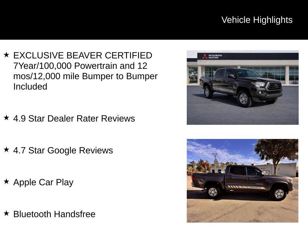 used 2022 Toyota Tacoma car, priced at $30,500