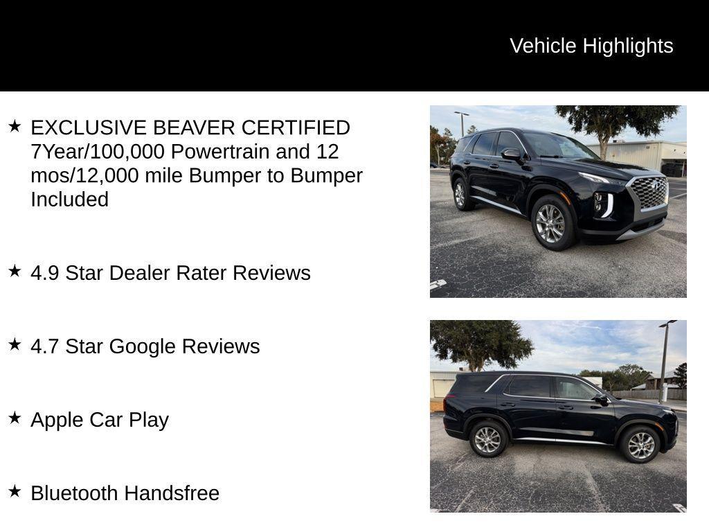 used 2022 Hyundai Palisade car, priced at $25,000