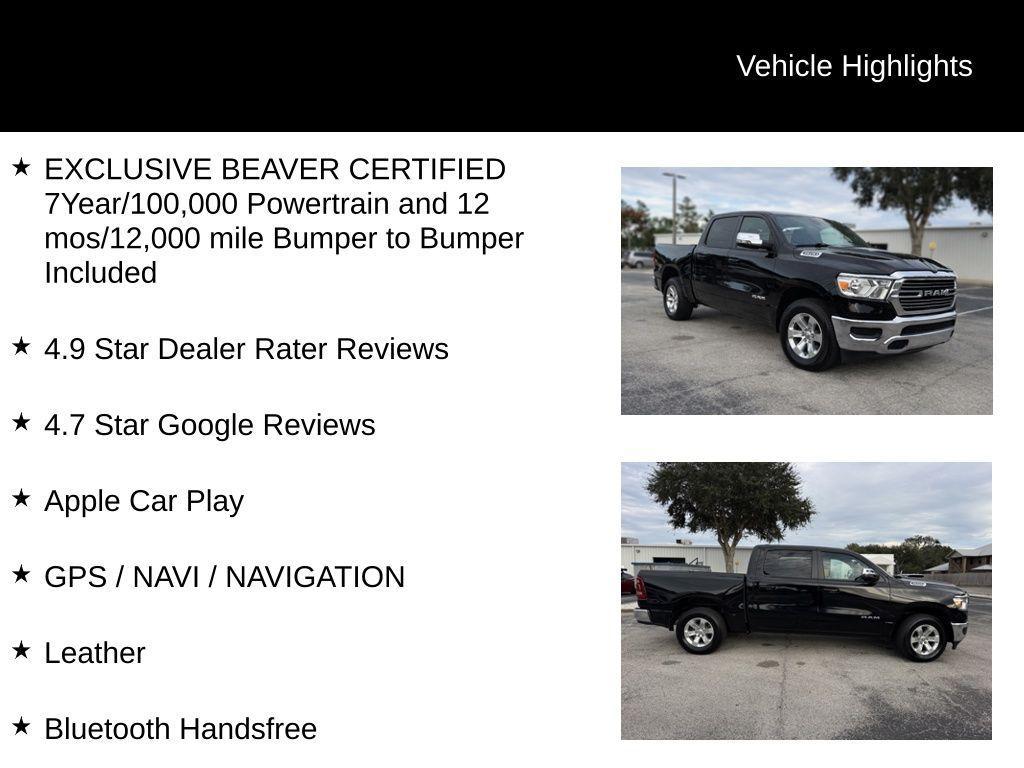 used 2024 Ram 1500 car, priced at $36,700