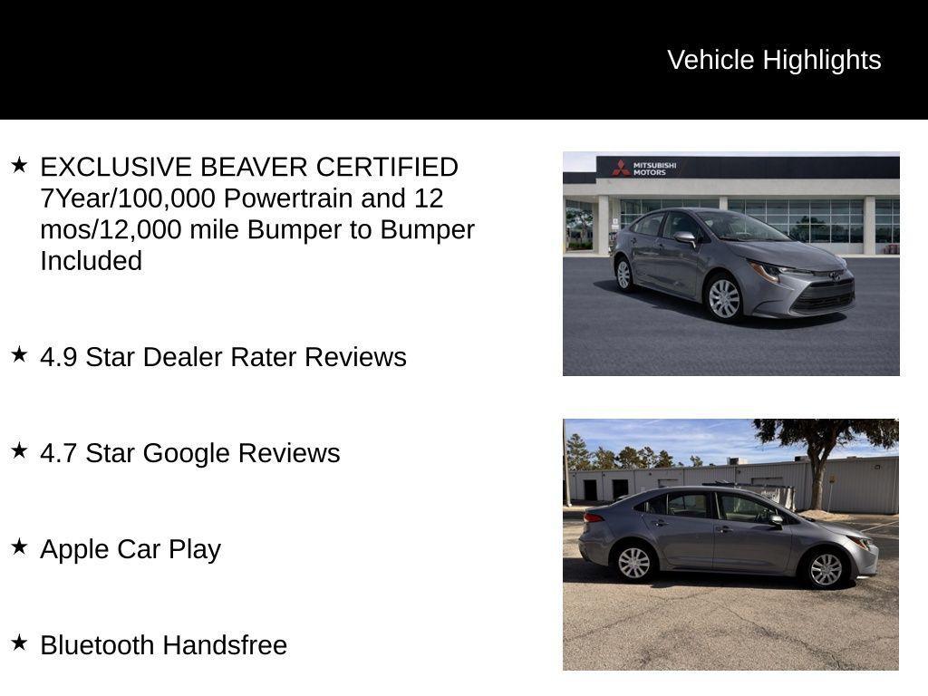 used 2023 Toyota Corolla car, priced at $17,100